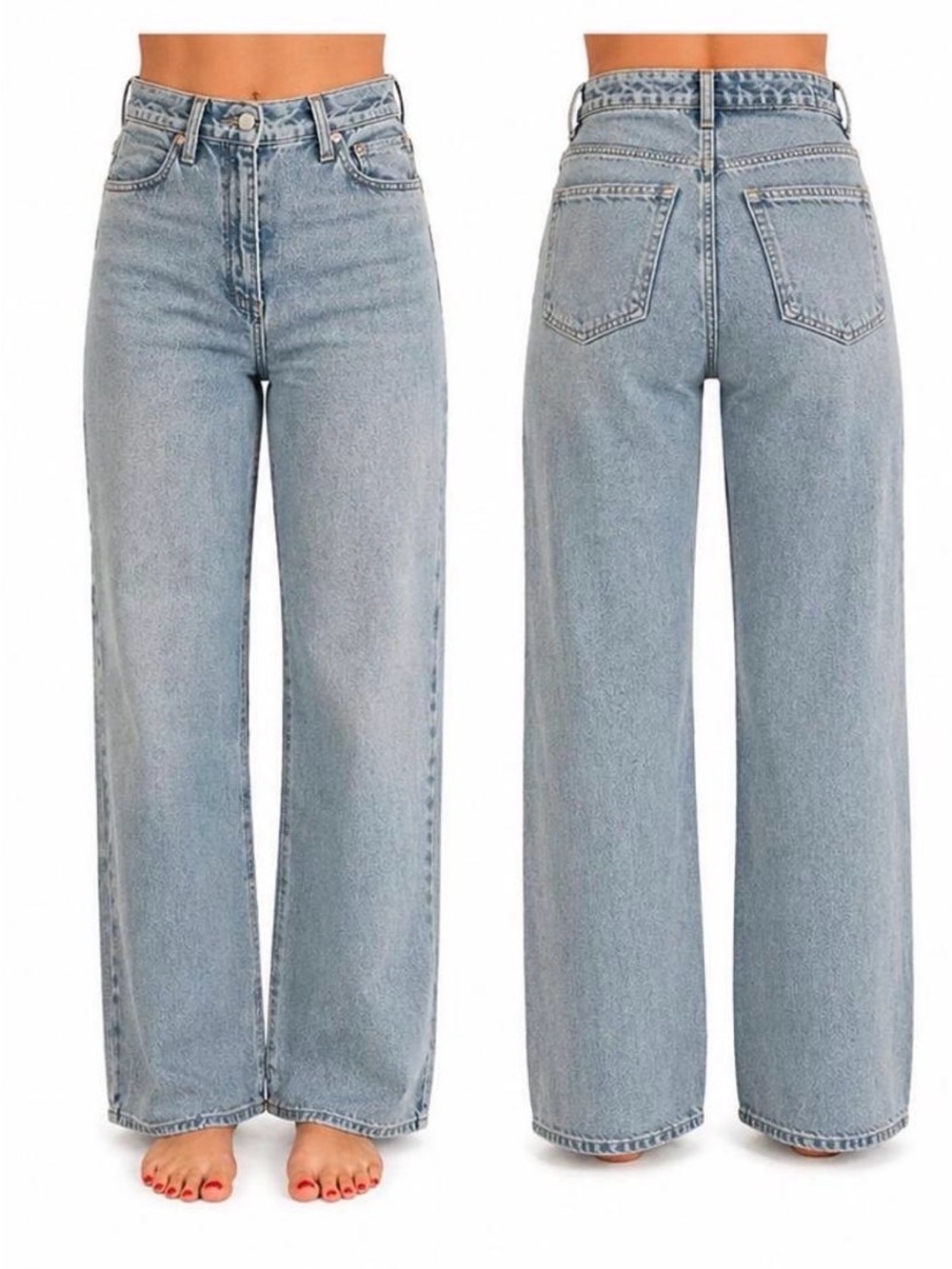 Aritzia Denim Forum The Joni High Rise Loose Jeans sz 26 x29L